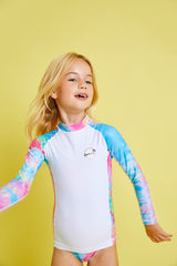 Spiral Tie Dye Rash Guard