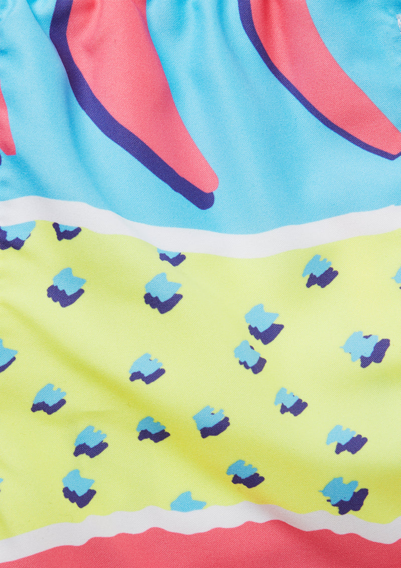 Boardies® Kids Fresh Prince II Print Close Up