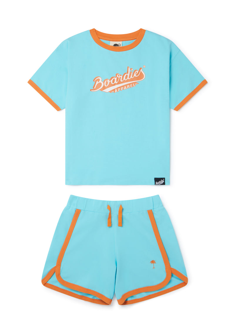 Boardies Logo Orange Co-Ord