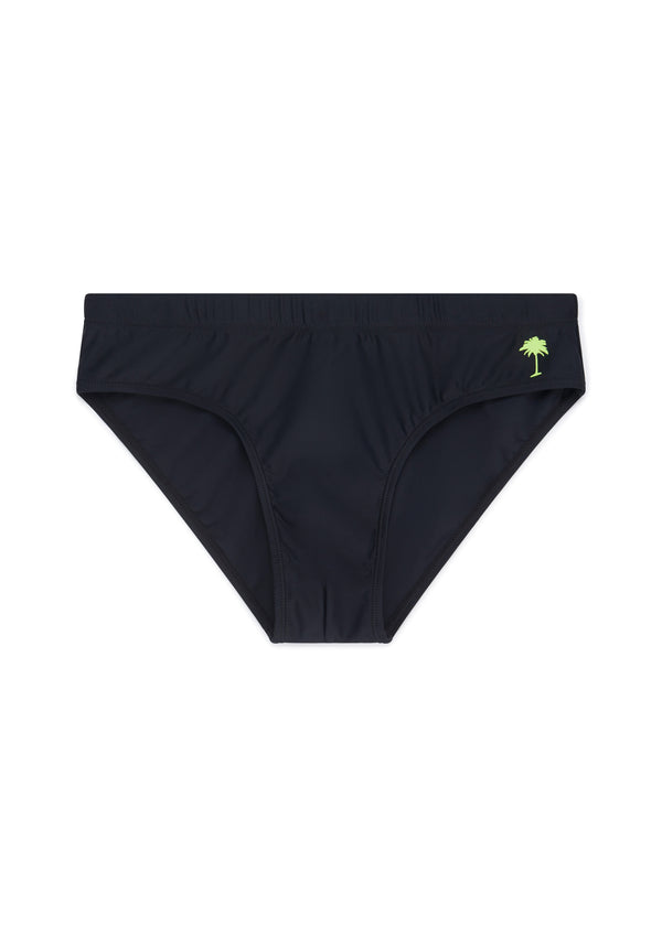 Black / Neon Swim Brief