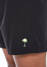 Black / Neon Green Stretch