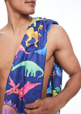 Vibrant Dino Towel