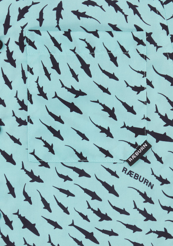 Kids RÆBURN Sharks Ice Shirt