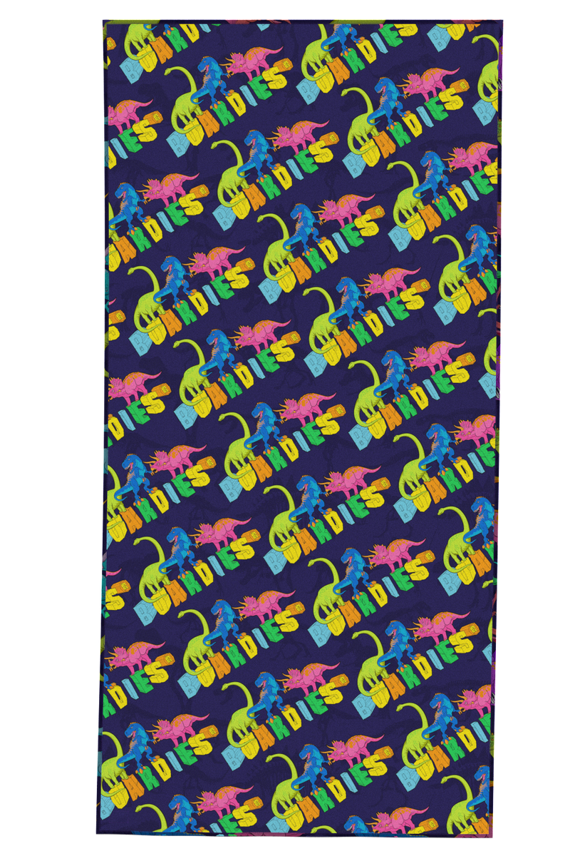 Vibrant Dino Towel